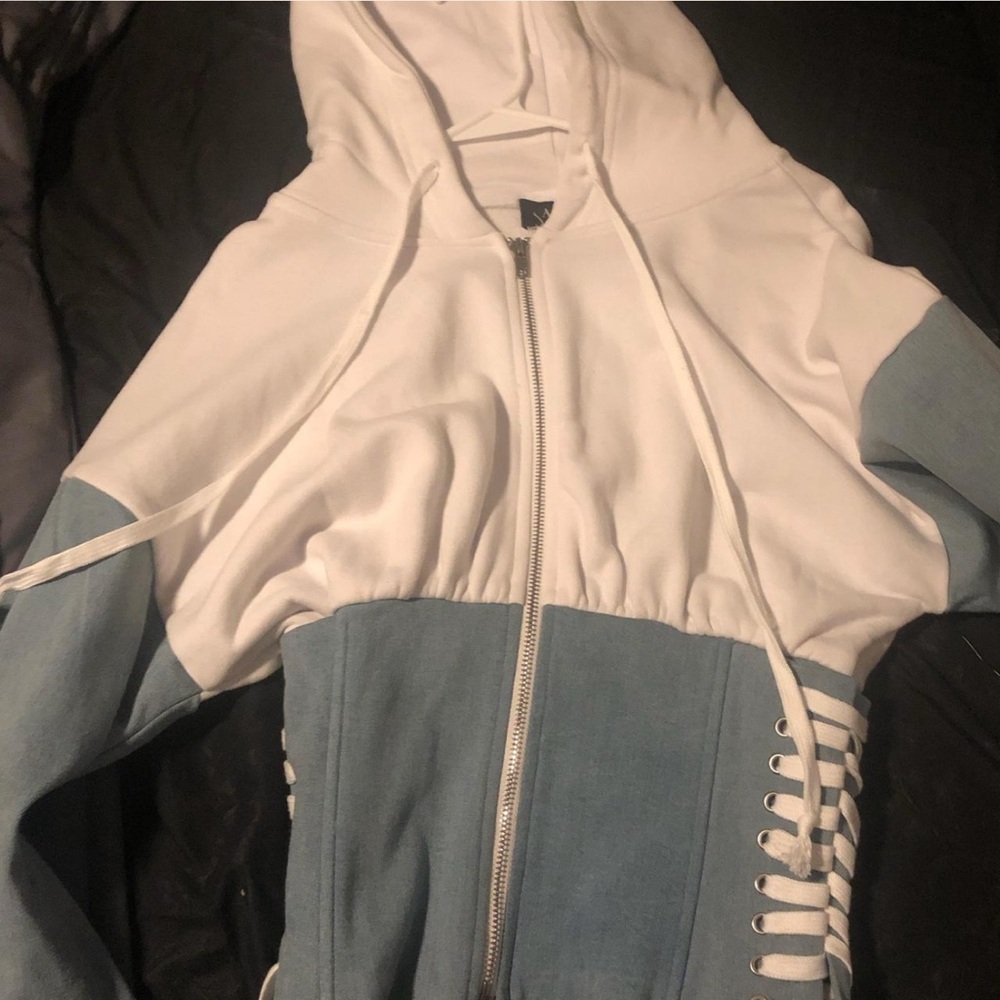 Brand new White and Denim Akira Jacket - Picture 1 of 2